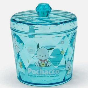 Pochacco Sanrio Crystal Blue Canister with Lid